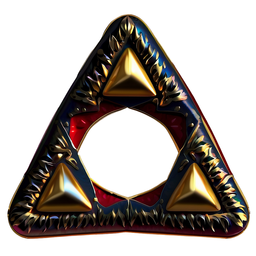 Golden Triangle Emblem Png Rjs