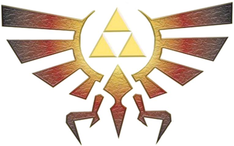 Golden Triforce Symbol