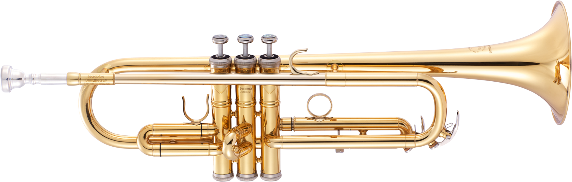 Jp351swlt Trumpet Lacquer Cutout - Bb Trumpet Transparent Background, HD Png Download PNG with transparent background