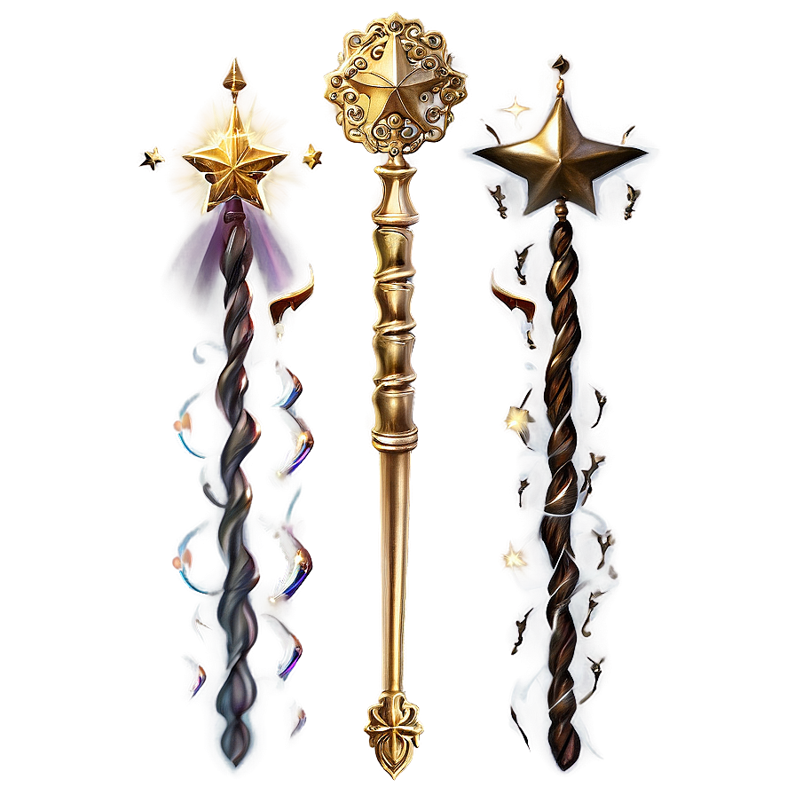 Golden Wand Png 88