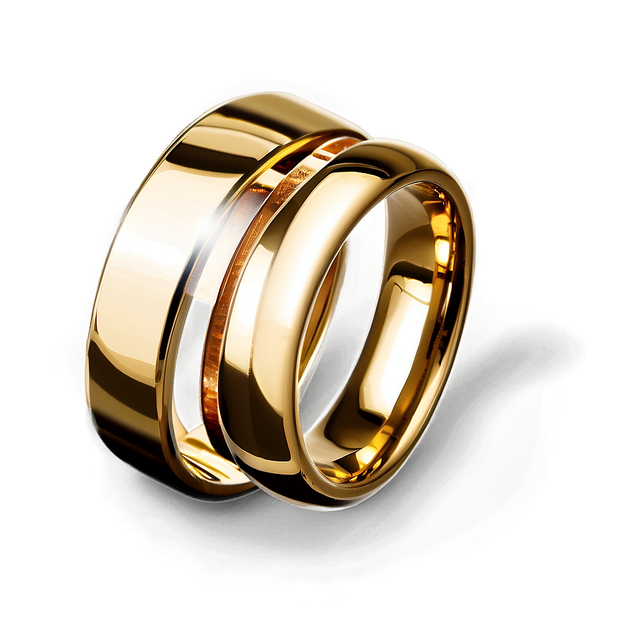 Golden Wedding Ring PNG dai PNG image with a transparent background, free high-resolution download