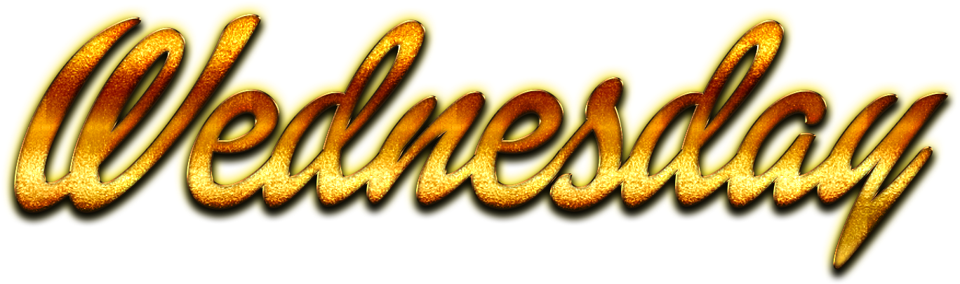 Wednesday Golden Letters Name Png - Tan, Transparent Png PNG with transparent background