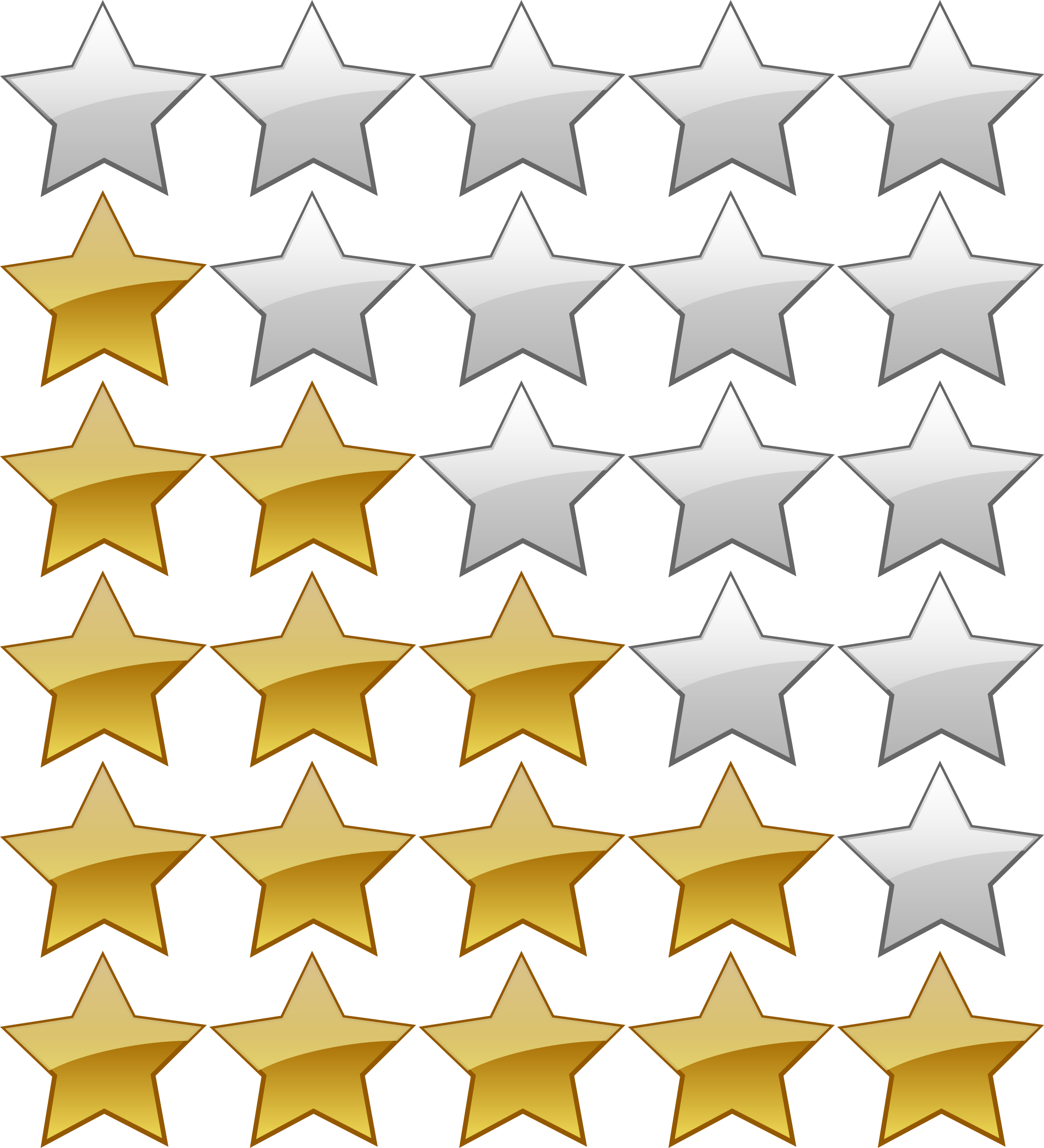 5 Star Rating Icon - Rating Star Icon Png, Transparent Png PNG image with a transparent background, free high-resolution download