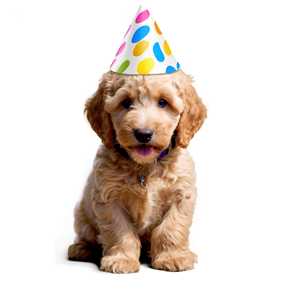 Goldendoodle Birthday Party Png Ewe48