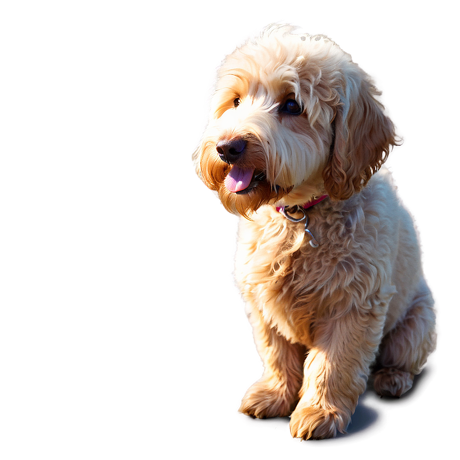 Goldendoodle In Autumn Png Idt64