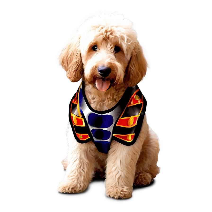 Goldendoodle In Costume Png Mes3