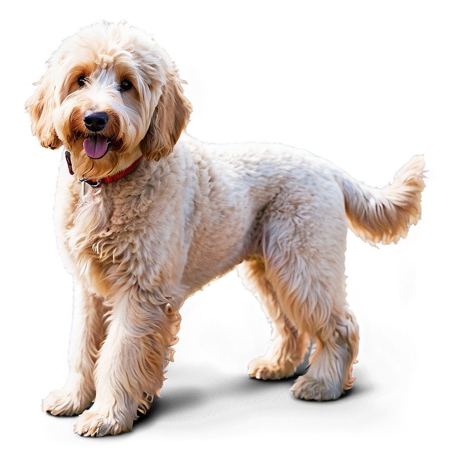 Goldendoodle On A Walk Png 06262024