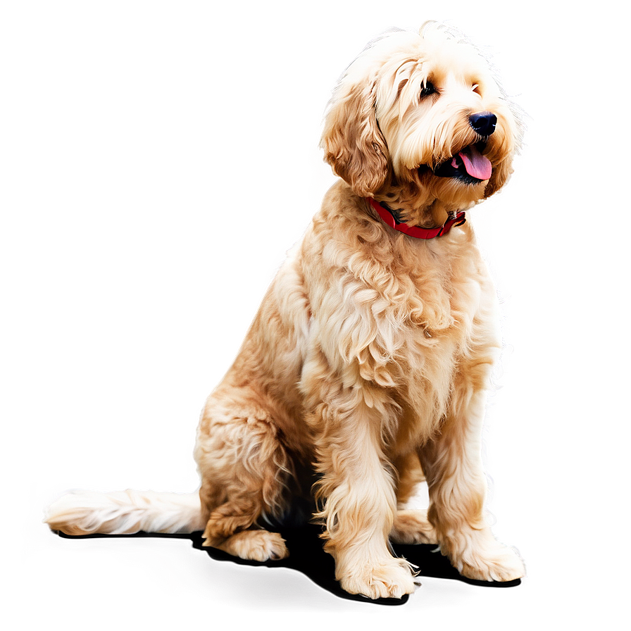 Goldendoodle Side View Png 20