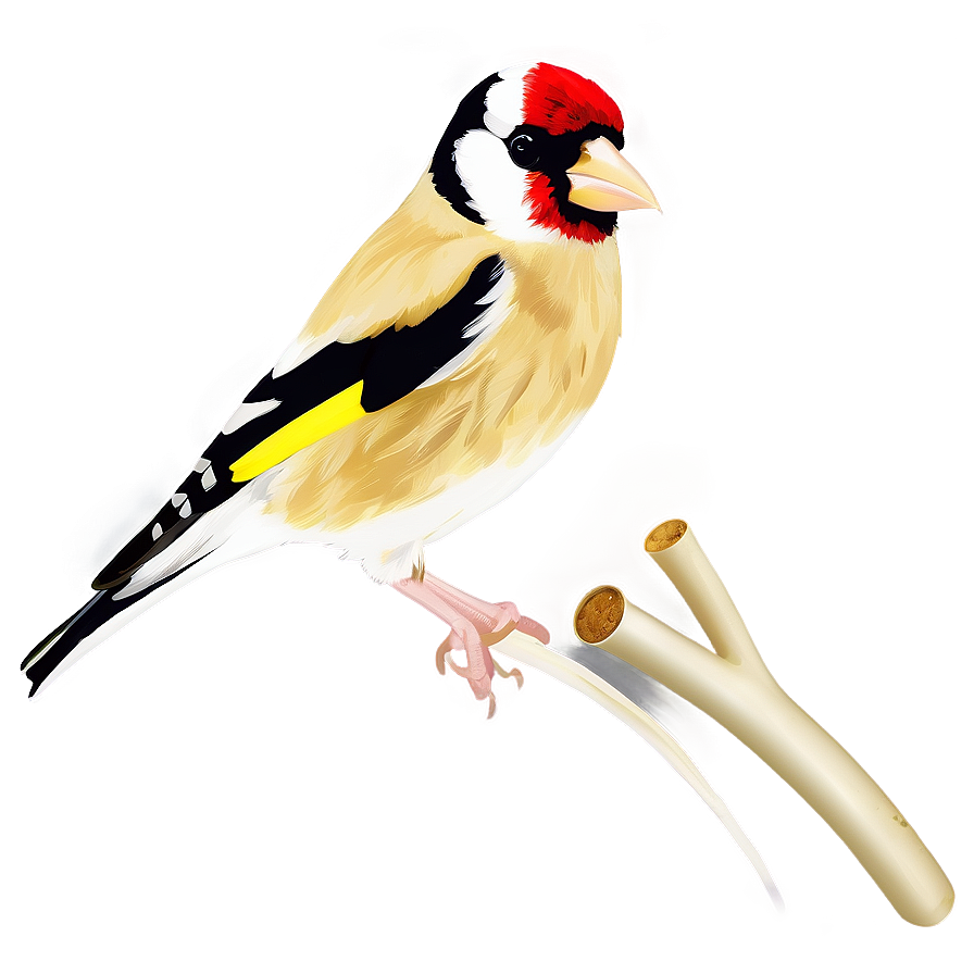 Goldfinch Bird Yellow Png 3