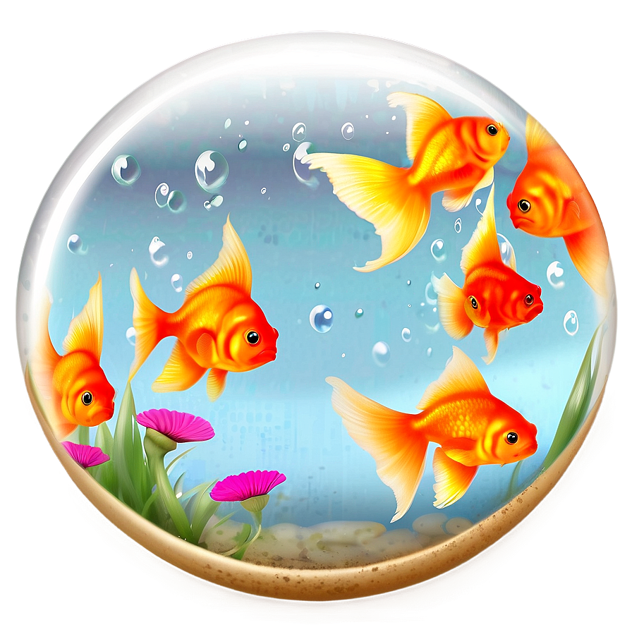 Goldfish Art Png Uhx