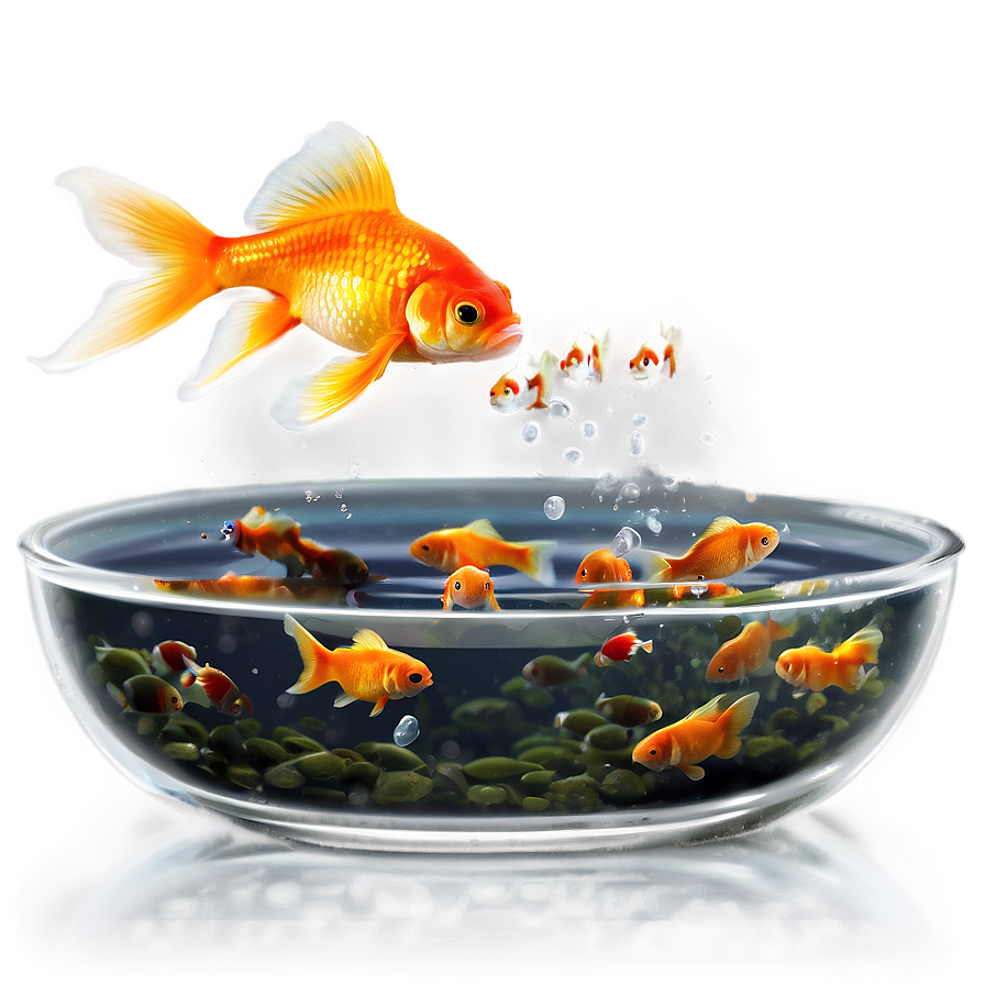 Goldfish Feeding Time Png Soc