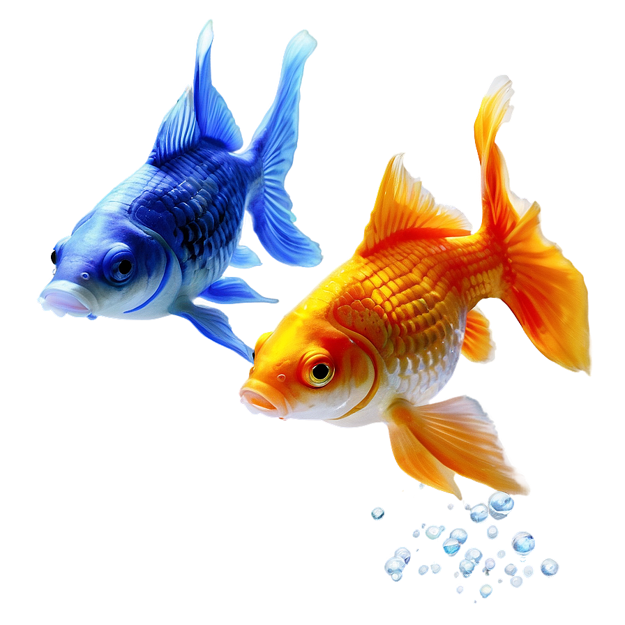 Goldfish Swimming Png Esl