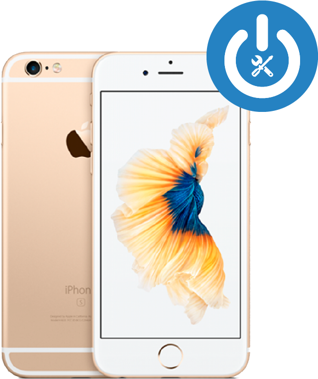 Goldi Phone6s Plus Showcase PNG with transparent background