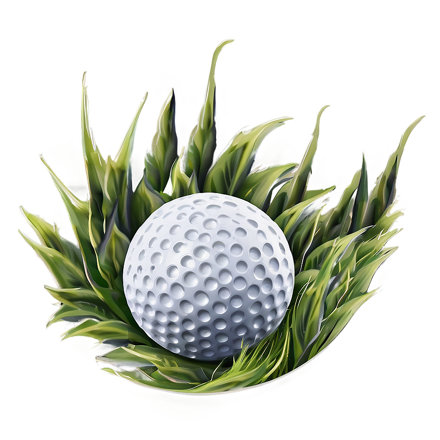 Golf Ball Close-up Png 05212024