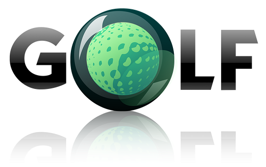 Golf Ball Google Doodle PNG with transparent background