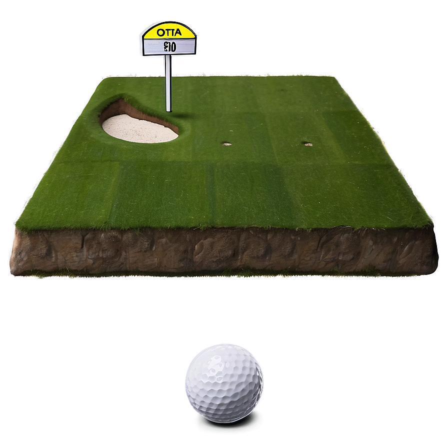 Golf Bunker Png Uyj