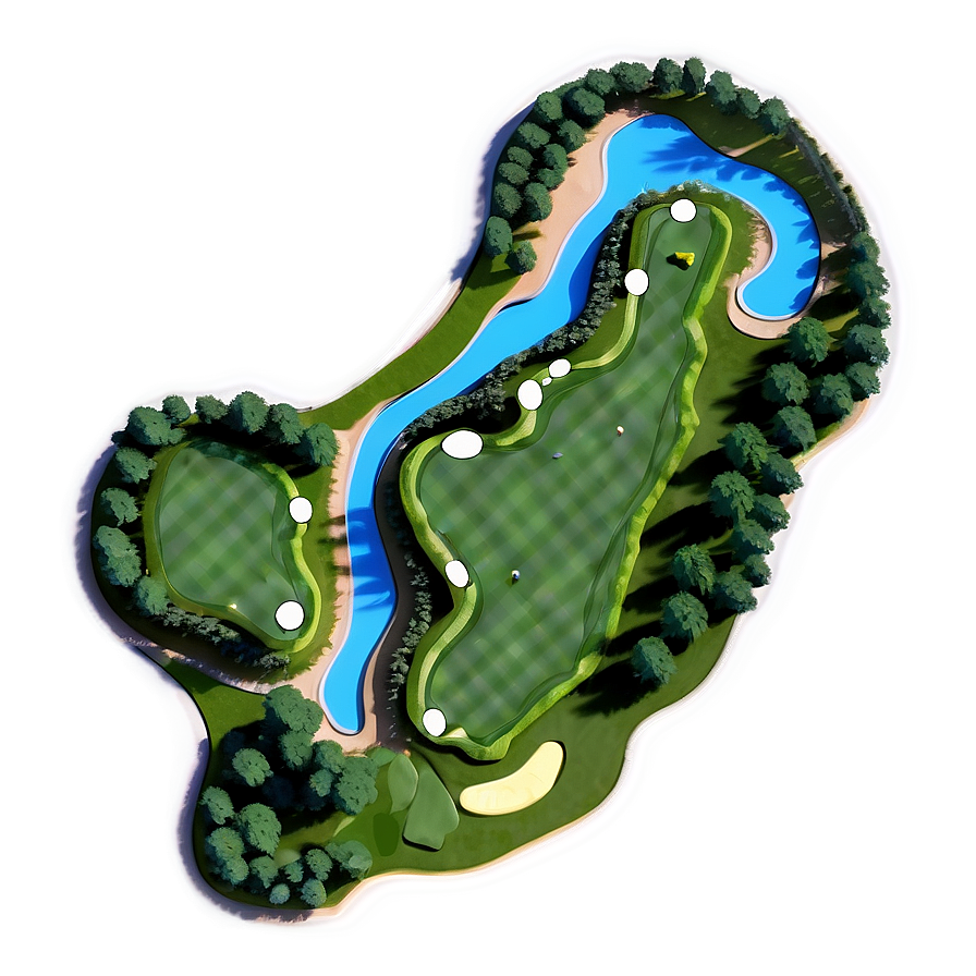 Golf Course Map Png 05212024