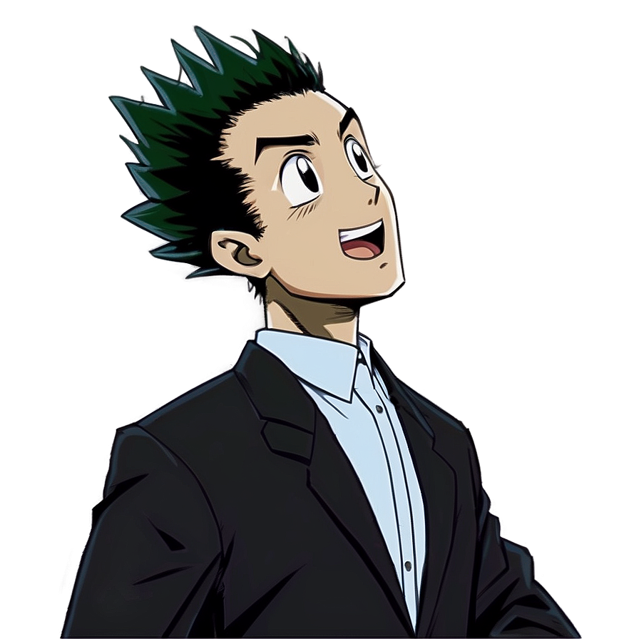 Gon Freecss Cute Expression Png Bfi22