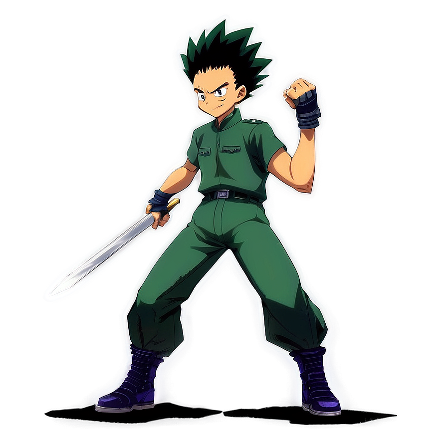 Gon Freecss In Chimera Ant Arc Png Tla