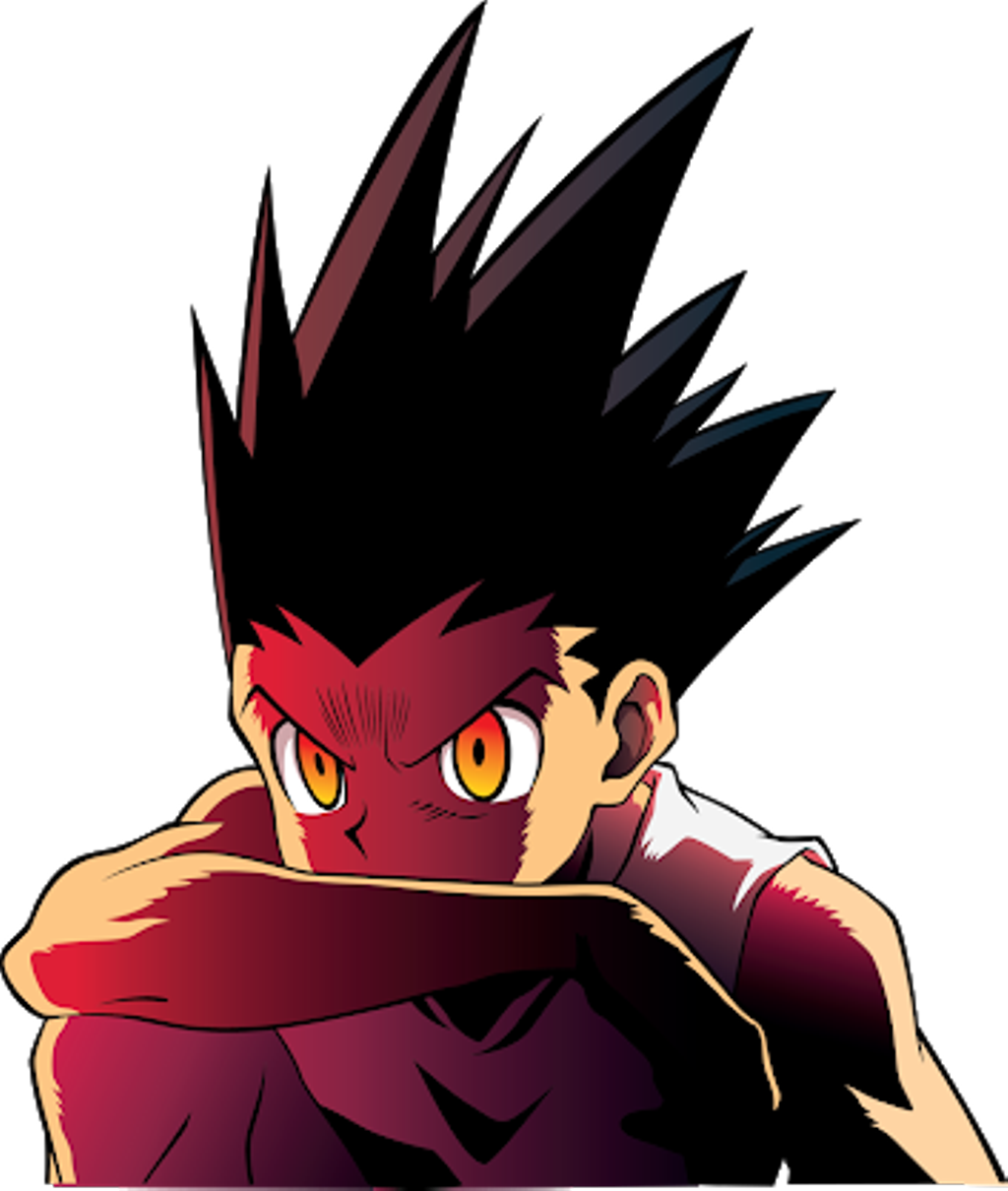 Gon Freecss Intense Stare