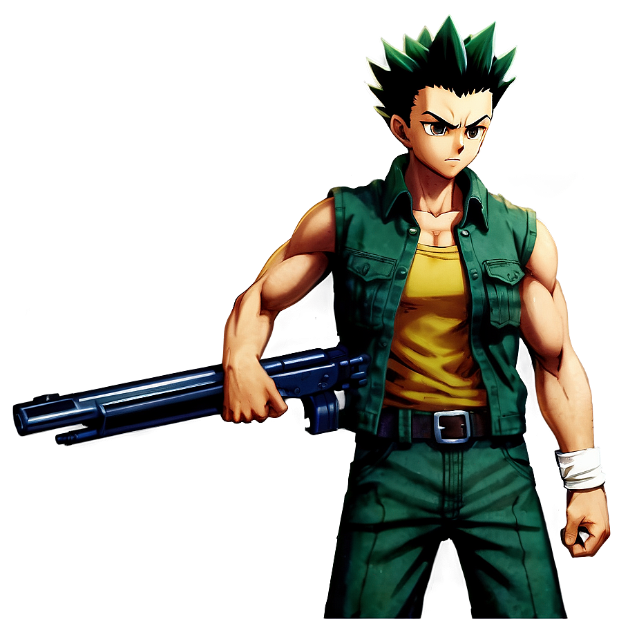 Gon Freecss With Hunter License Png Csw70