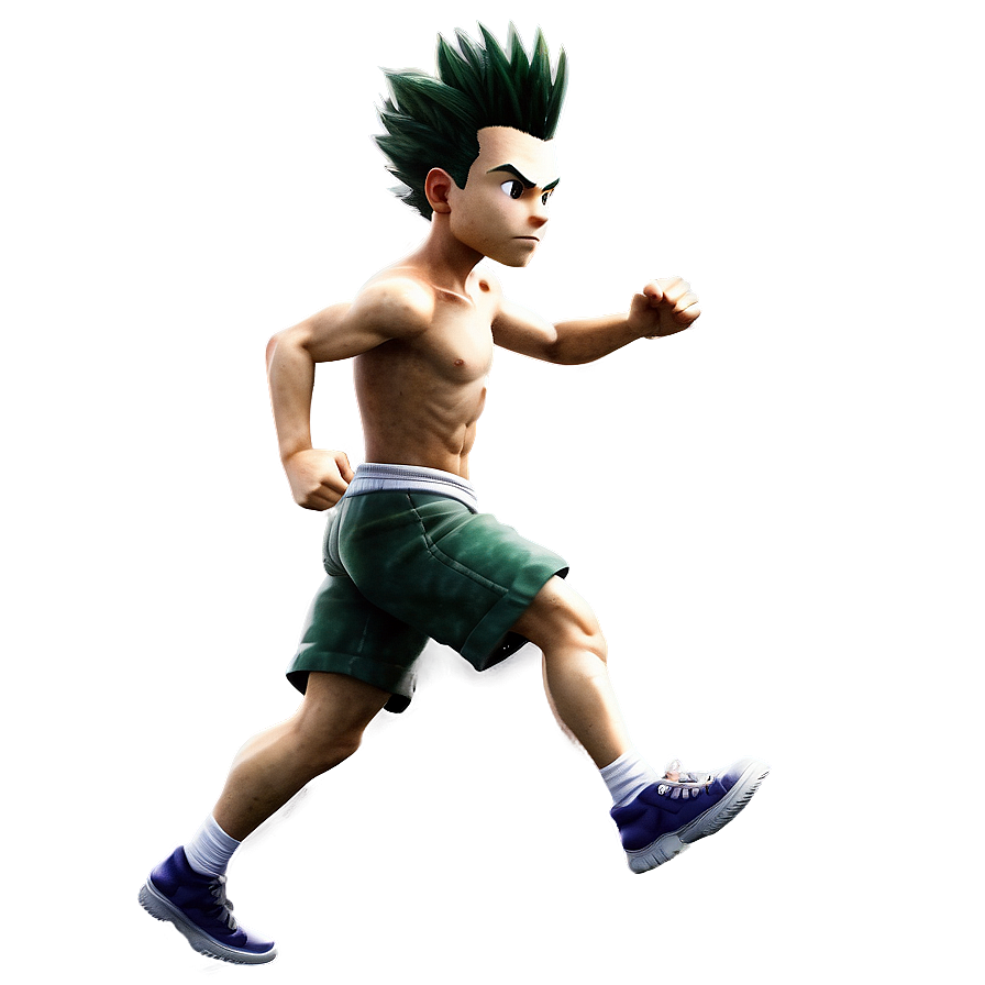 Gon Running Fast Png Bxd98