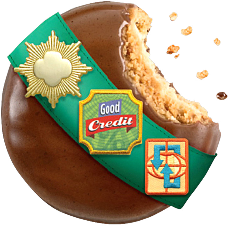 Girl Scout Cookies Png - Girl Scout Cookies Sash, Transparent Png PNG with transparent background
