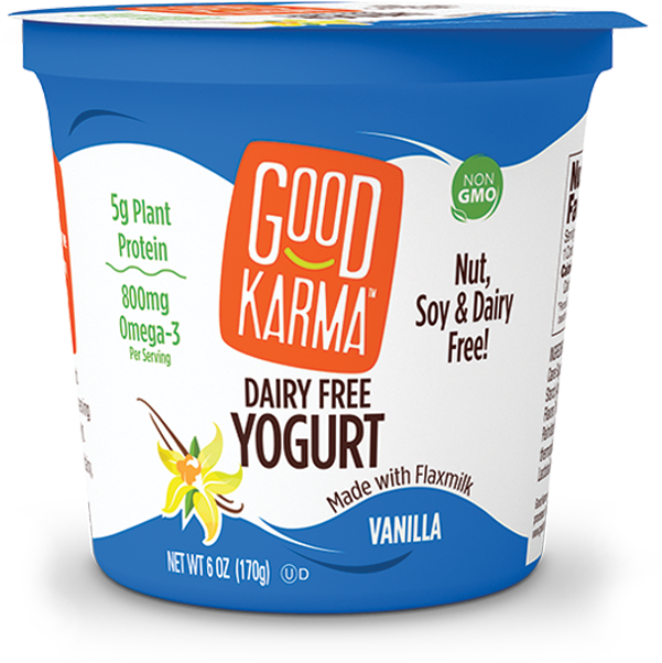 Good Karma Dairy Free Yogurt Blueberry, HD Png Download PNG image with a transparent background, free high-resolution download
