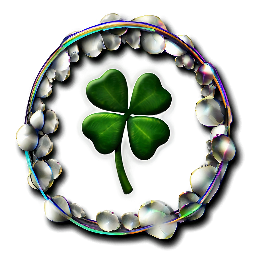 Good Luck Four Leaf Clover PNG jqw PNG with transparent background