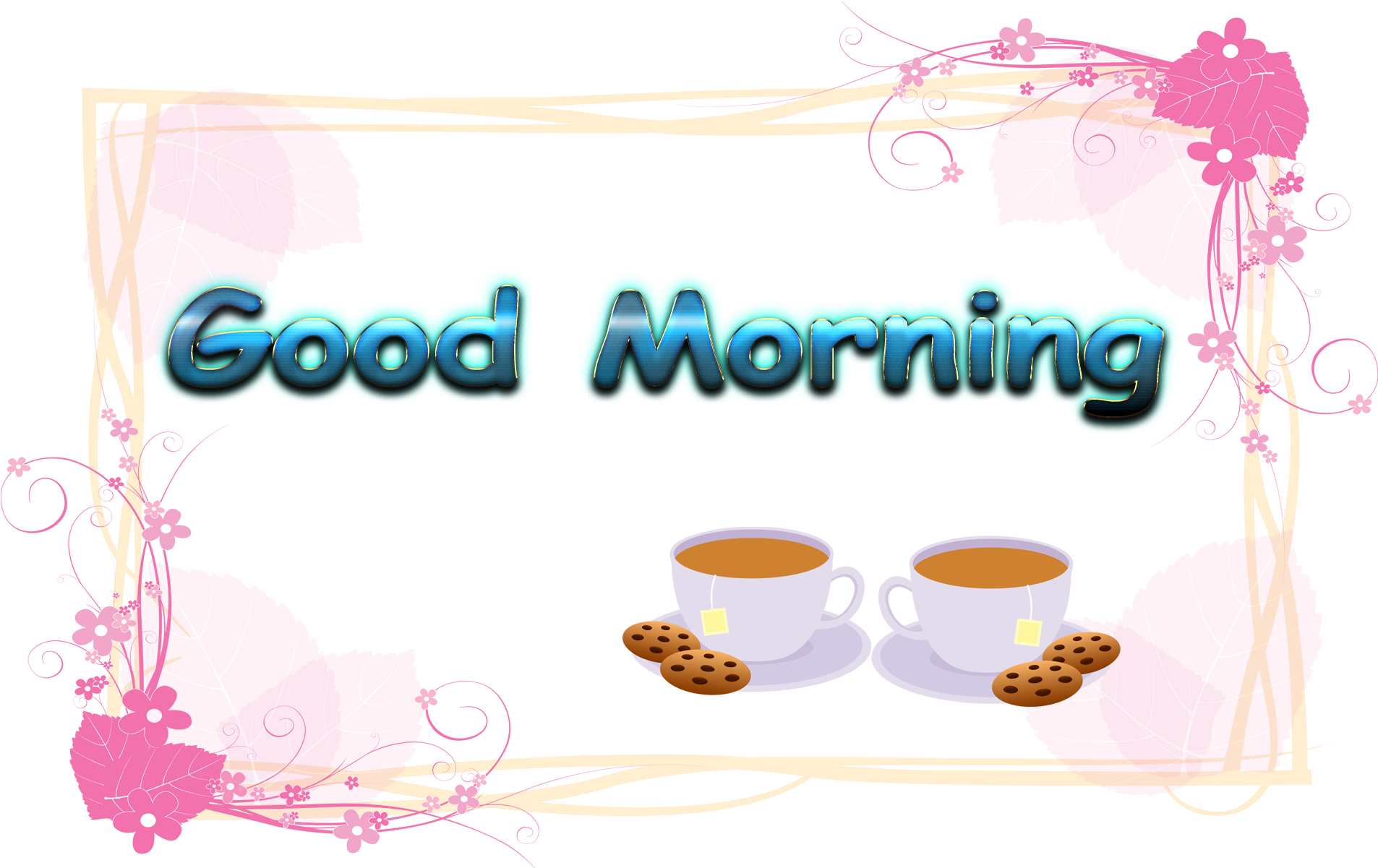 Good Morning Free Download Png - Transparent Green Border Png, Png Download PNG with transparent background