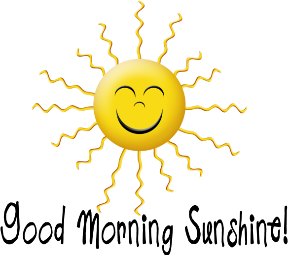 Clip Art Good Morning Sunshine, HD Png Download PNG with transparent background