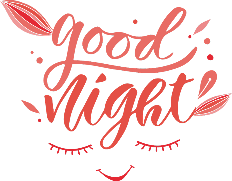 Text Good Night Png, Transparent Png PNG with transparent background