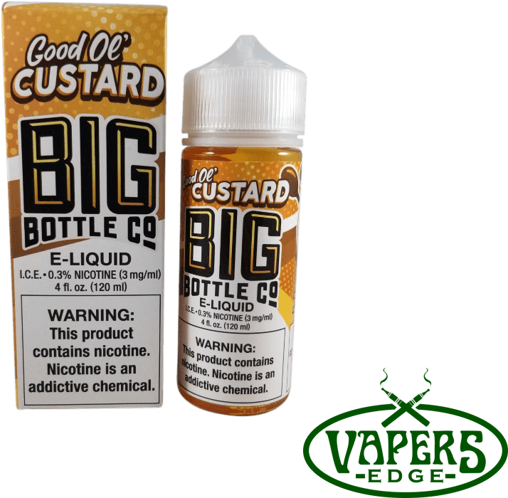 Good Ol Custard E Liquid Big Bottle Co