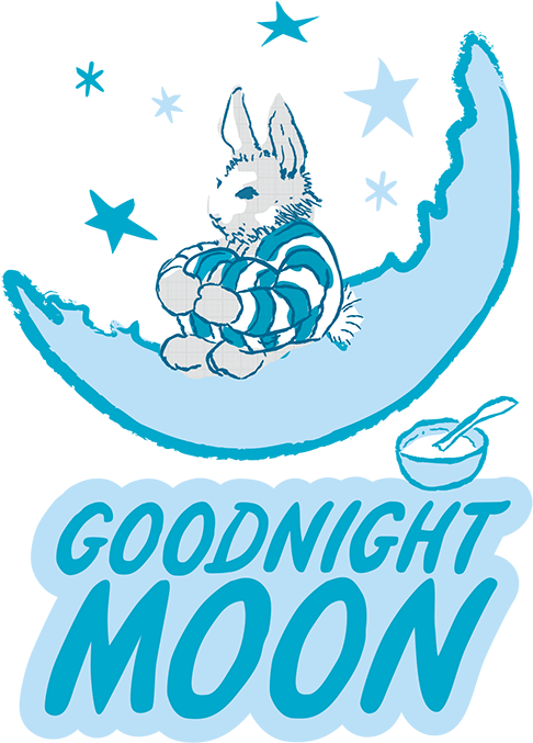 28 Collection Of Goodnight Moon Clipart - Good Night Sticker For Whatsapp, HD Png Download PNG with transparent background
