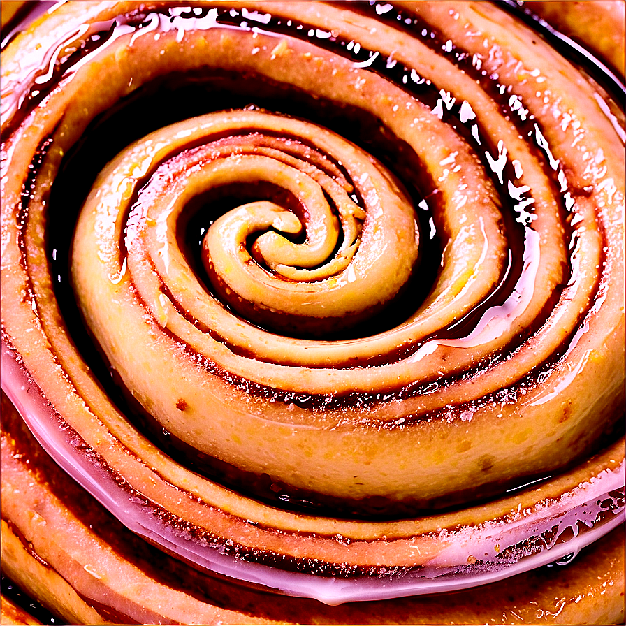 Gooey Cinnamon Roll Delight Png Weo