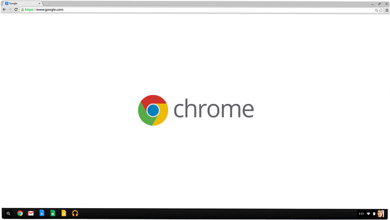 Google Chrome Browser Interface