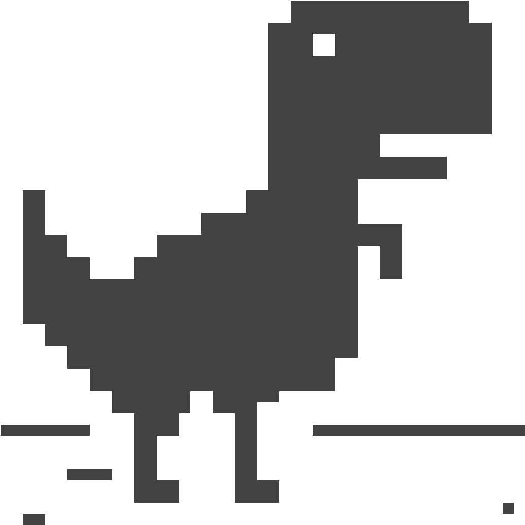 Google Chrome Dinosaur Transparent, HD Png Download PNG with transparent background