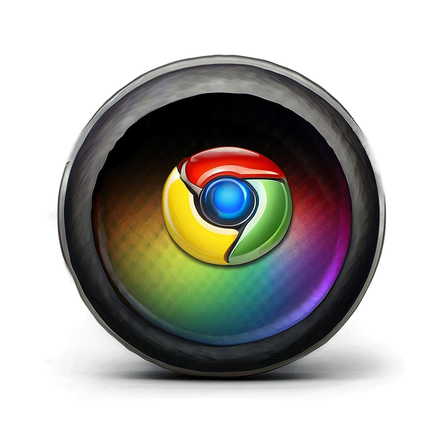 Google Chrome Logo Black Background PNG 06232024 PNG with transparent background