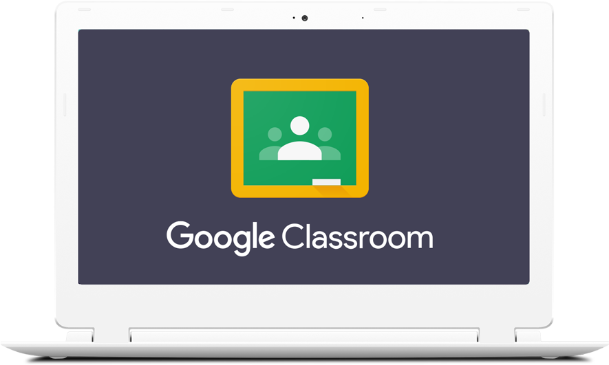 Google Classroom Laptop Screen