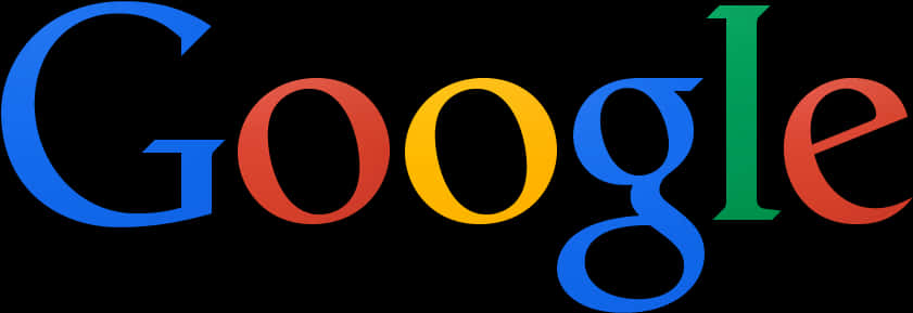 Google Logo Classic PNG with transparent background