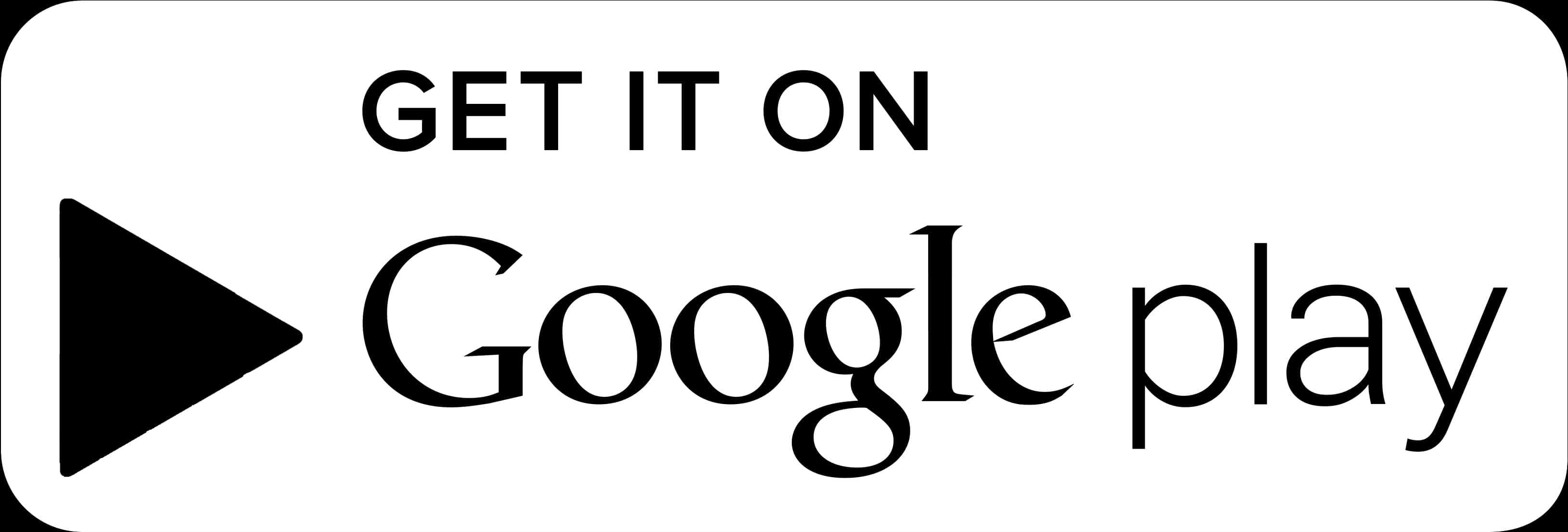 Google Play Badge PNG with transparent background