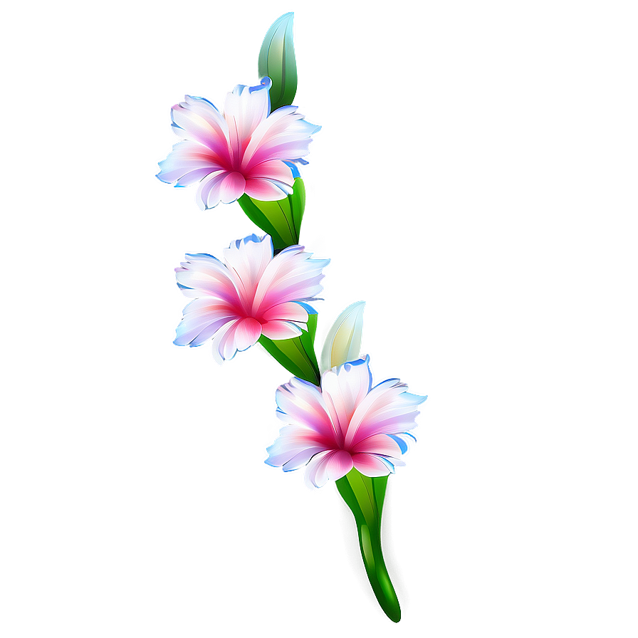 Gorgeous Flower Art Png Kre