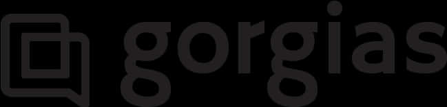 Gorgias Email Logo Black