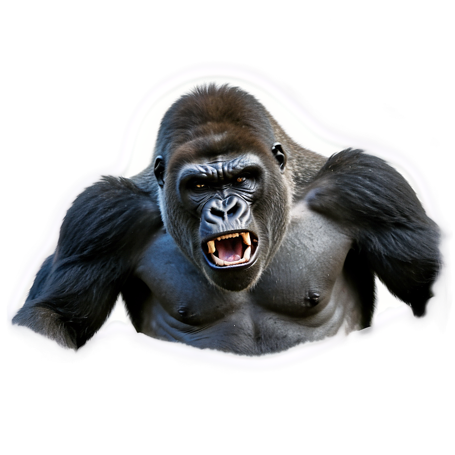 Gorilla Anger Expression Png 88