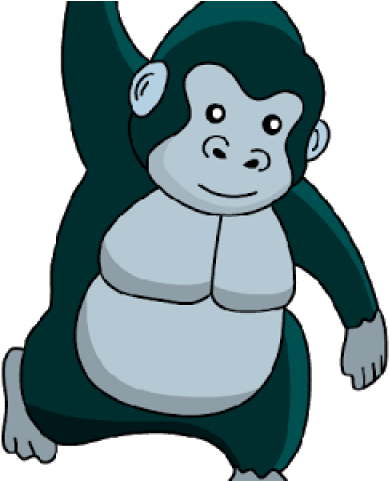 Gorilla Clipart Cool - Gorilla Clipart, HD Png Download PNG with transparent background