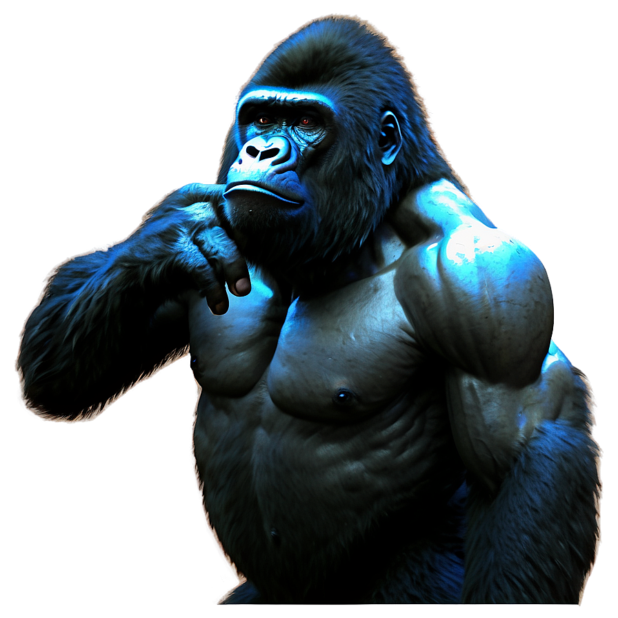 Gorilla Cybernetic Future Png 05212024