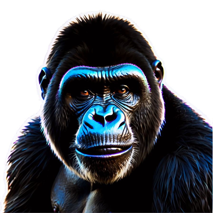 Gorilla Silhouette Png Qbm