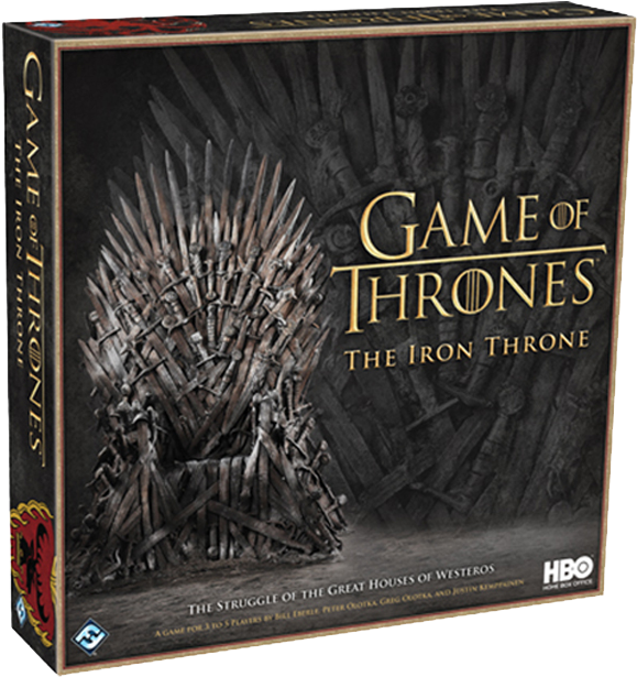 Got Box - Game Of Thrones The Iron Throne Board Game, HD Png Download PNG with transparent background
