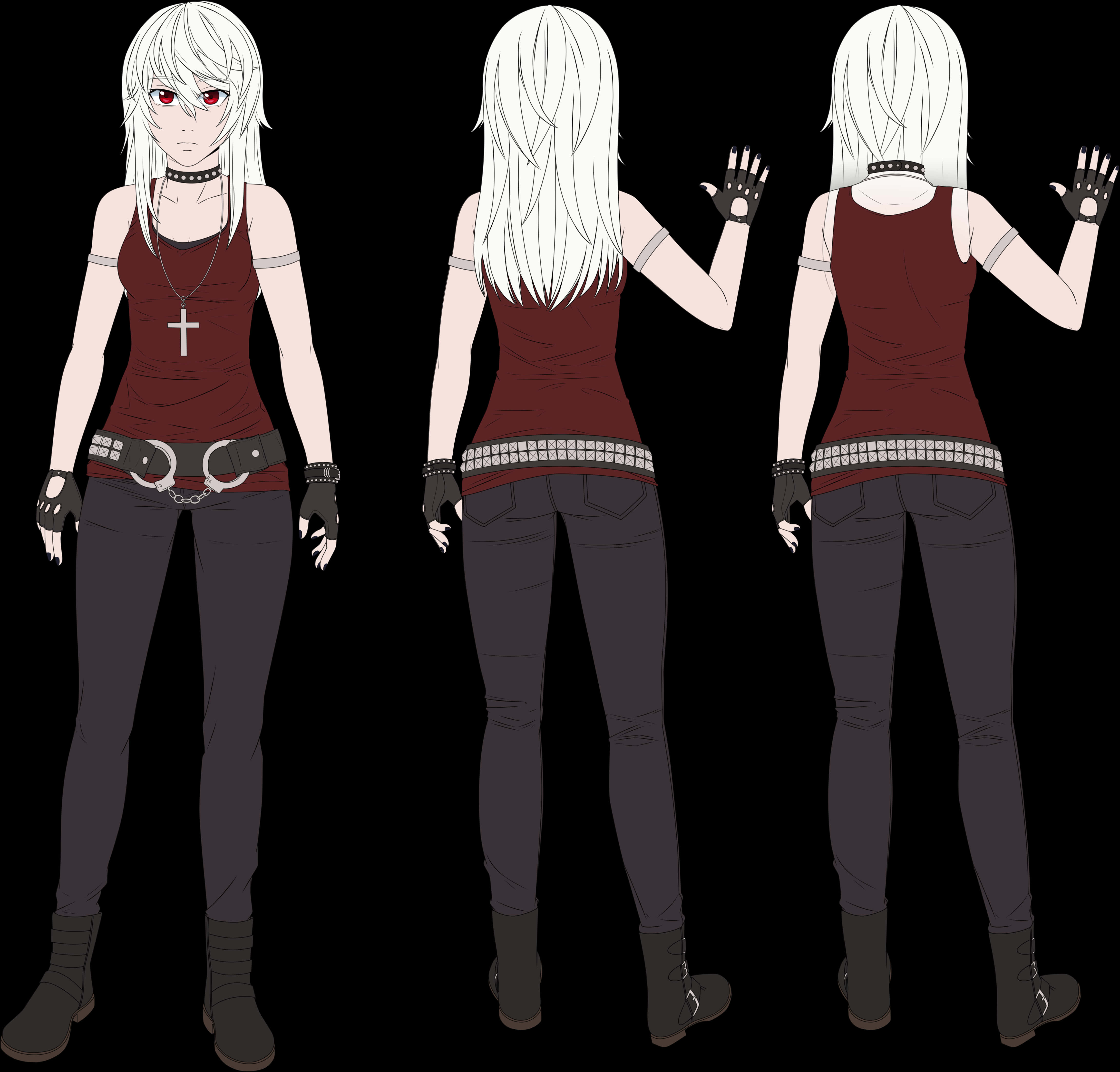 Transparent Yandere Chan Png - Death Note Character Sheet, Png Download PNG with transparent background