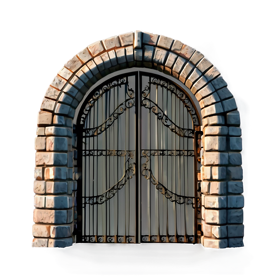 Gothic Arch Gate Png 05242024